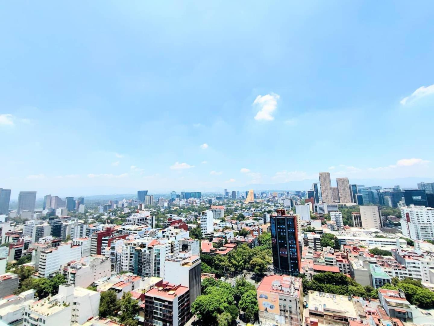Luxurious High-Rise Hs Wifi, Amazing City Views Mexico City Exterior photo